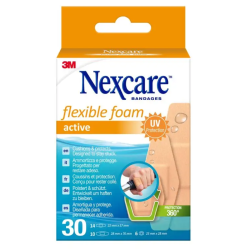 Apósito Adhesivo 3M Nexcare Active 360º Surtido 30 Apósitos | Protección Flexible para Heridas