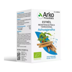Arkocápsulas Ashwagandha Bio 84 Cápsulas | Complemento Alimenticio con Ashwagandha Ecológica