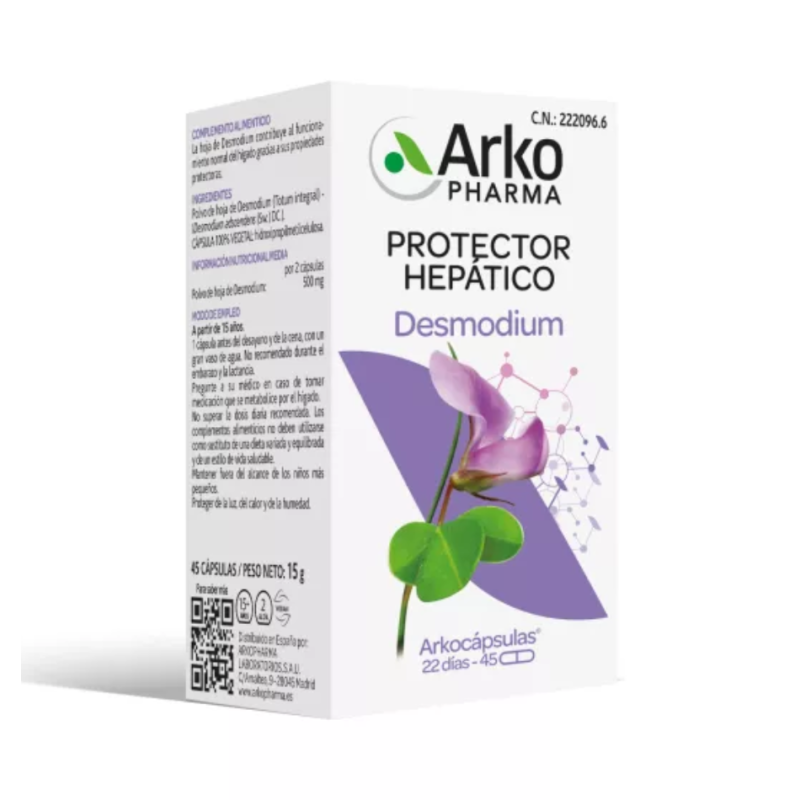 Arkocápsulas Desmodium 45 Cápsulas | Tratamiento Natural