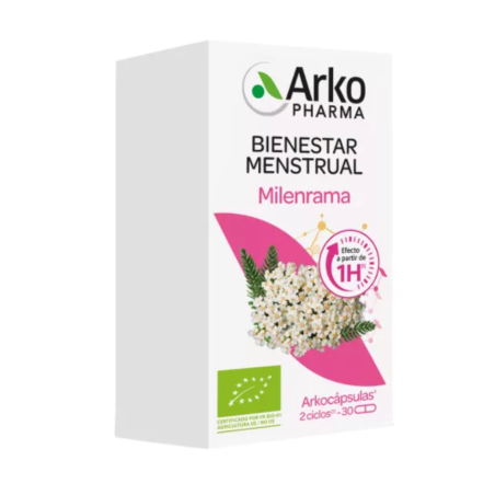 Arkocápsulas Milenrama BIO 30 Cápsulas | Complemento
