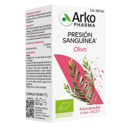 Arkocápsulas Olivo BIO 45 Cápsulas | Complemento Alimenticio Ecológico con Hoja de Olivo