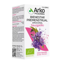 Arkocápsulas Sauzgatillo BIO 60 Cápsulas | Complemento Alimenticio Ecológico para el Bienestar Femenino