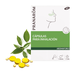Aromaforce Cápsulas para Inhalación BIO 15 Cápsulas | Inhalación con Aceites Esenciales Bio