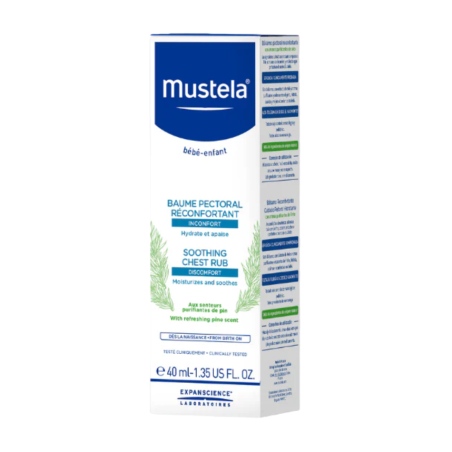 Bálsamo Pectoral Reconfortante Mustela 40 ml | Confort