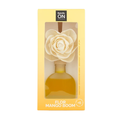 Betres Ambientador Flor Mango Boom 85 ml | Ambientador Mikado con Flor Decorativa Aroma Mango
