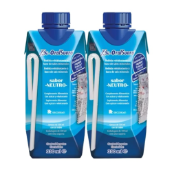 Bioralsuero 2 Tetrabrick 330 ml Sabor Neutro | Suero Oral con Sales Minerales y Probiótico