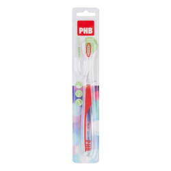 Cepillo Dental Adulto PHB Plus Mini Suave | Cepillo de Dientes de Filamentos Suaves