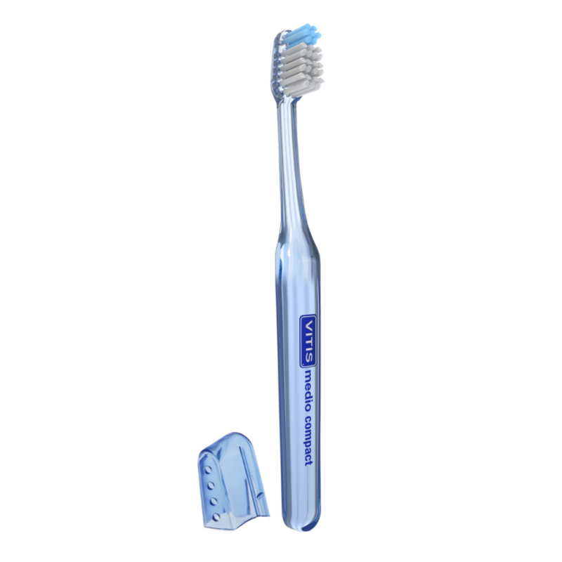 Cepillo Dental Adulto VITIS Compact Medio | Cepillo de