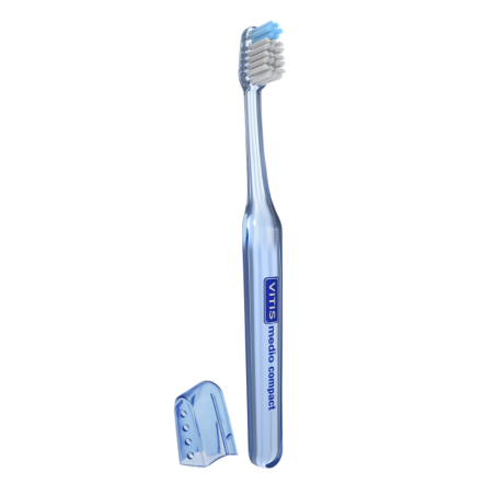 Cepillo Dental Adulto VITIS Compact Medio | Cepillo de