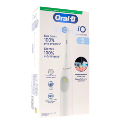 Cepillo Dental Eléctrico Oral-B iO 2 Laboratory Blanco | Tecnología iO para una Limpieza Avanzada
