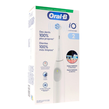 Cepillo Dental Eléctrico Oral-B iO 2 Laboratory Blanco