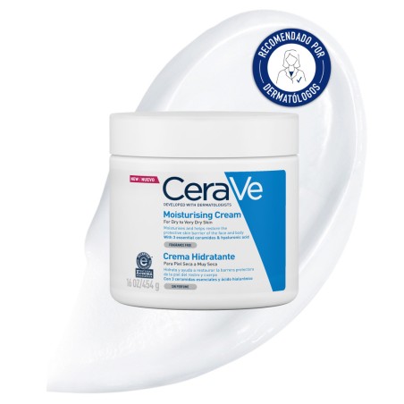 CeraVe Crema Hidratante Piel Seca 454 g