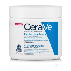 CeraVe Crema Hidratante Piel Seca 454 g | Hidratación