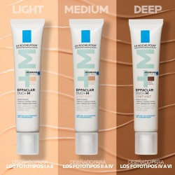 La Roche-Posay Effaclar Duo+ M Unifiant Deep 40 ml – Tratamiento corrector teñido para pieles grasas/acneicas
