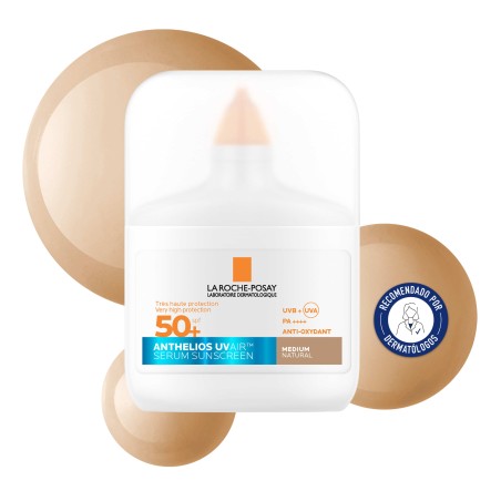 Anthelios UVAir SPF 50+ La Roche-Posay Fluido Color Medium 50 ml