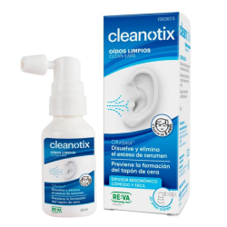 Cleanotix Spray 30 ml | Spray para Eliminar y Prevenir Tapones de Cerumen