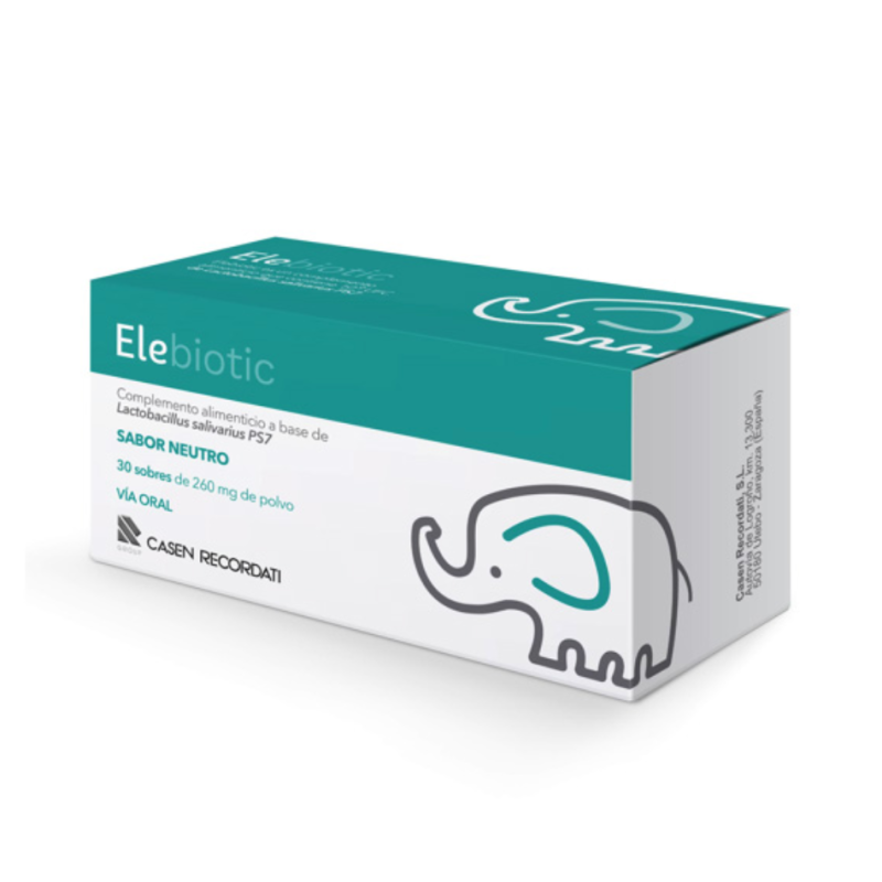 Elebiotic 30 Sobres 260 mg | Probiótico con Lactobacillus salivarius PS7  Meta Descripción