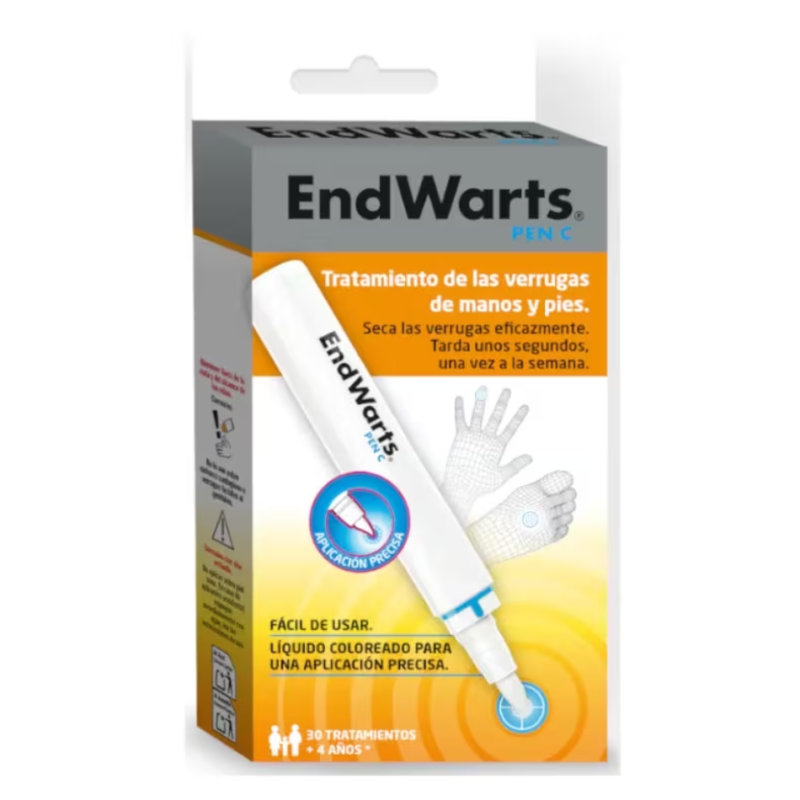 EndWarts Pen Lápiz Aplicador Antiverrugas 3 ml