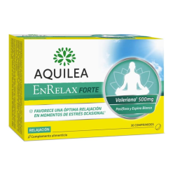 Enrelax Forte 30 Comprimidos | Relajación Natural para el Estrés Ocasional