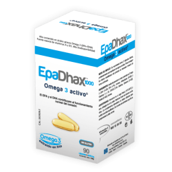 Epadhax Omega 3 Activo 90 Cápsulas | Omega 3 Concentrado EPA y DHA