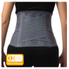 Faja Lumbosacra Semirrígida Cruce Lumbar Primspine Care Talla M Color Gris