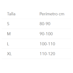 Faja Lumbosacra Elástica Aqtivo Sport Talla M | Soporte y